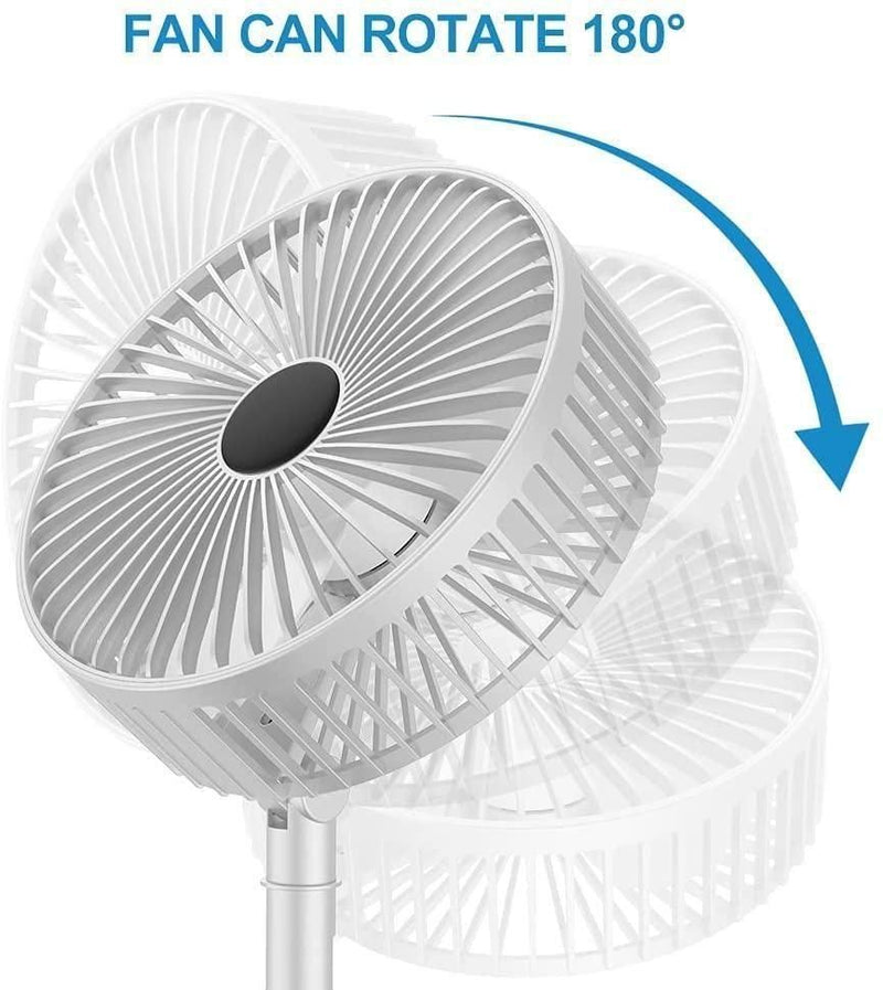 Powerful Rechargeable High Speed Table Fan